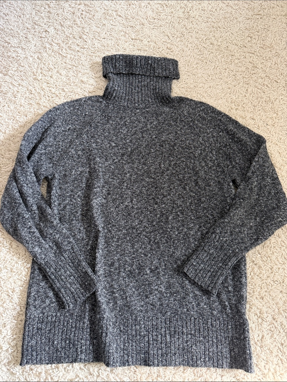 Old Navy Charcoal Gray Turtleneck Sweater